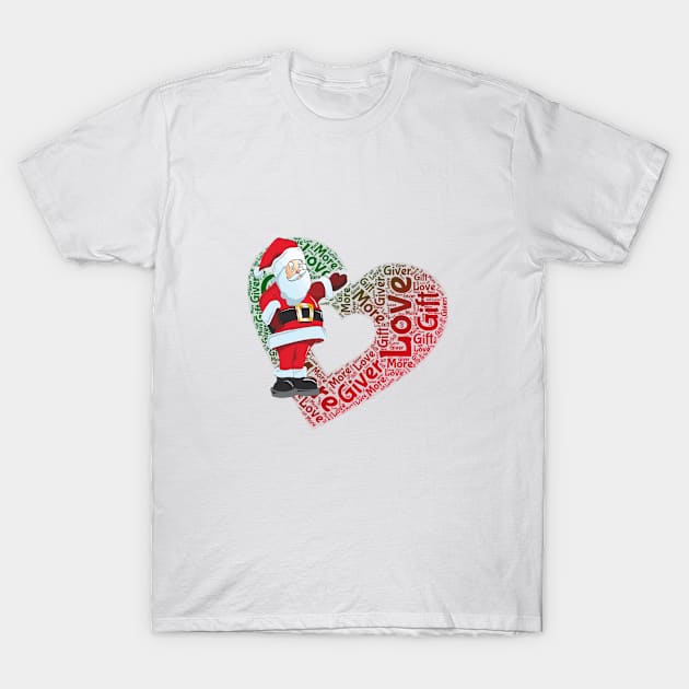 Christmas love the giver more than the gift T-Shirt by momo1978